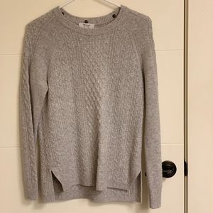 Madewell Cable Knit Sweater